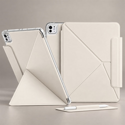 Etui Origami do Apple iPad Air 13 M4 M3 M2 2026/25/24 gen 8/7/6 - białe