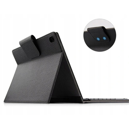 Etui podstawka klawiatura Bluetooth do Lenovo M10 Gen.2 TB-X306F/L TB-X306X, czarne