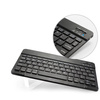 Etui z klawiaturą Bluetooth do Lenovo Tab K11 Plus 11.45, czarne - ochronne z podstawką