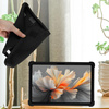 Etui Armor do Lenovo Yoga Tab Plus 12.7 2025, czarne - ochronne z podstawką, dostęp do portów i przycisków