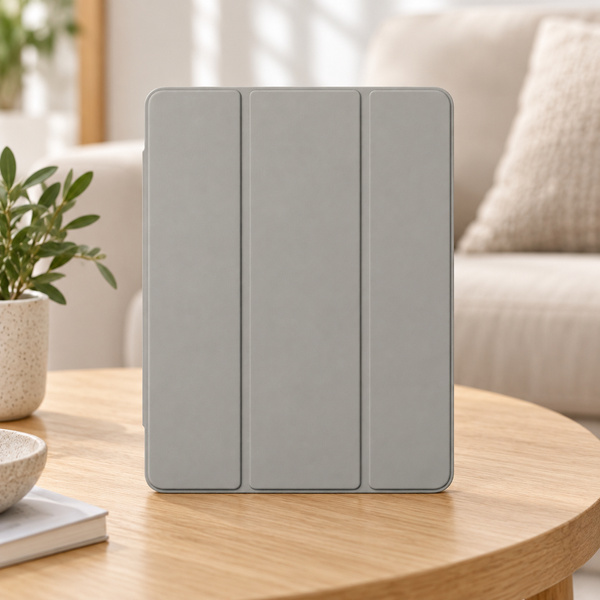 Etui Trifold do Galaxy Tab S10 Lite 10.9/ S10 FE/ S9 FE/ S9/ S8 z miejscem na rysik - szare
