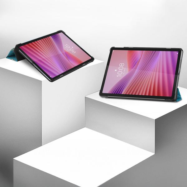 Etui Graficzne do Lenovo Tab 10.1 2025 z klapką - ochronne z podstawką