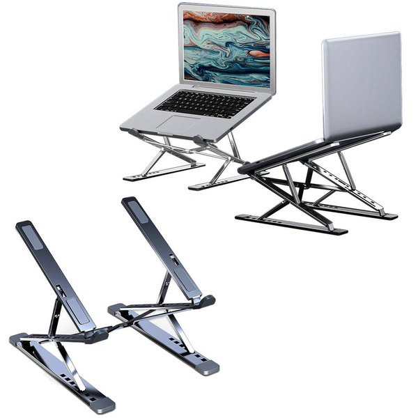 Podstawka Uchwyt N8 regulowana stojak pod Laptopa stabilna solidna, szara