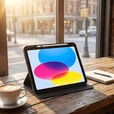 Etui OBROTOWE PENCIL do iPad 10.9 2022 Gen. 10, 11 2025 A16 Gen. 11 WAKE UP