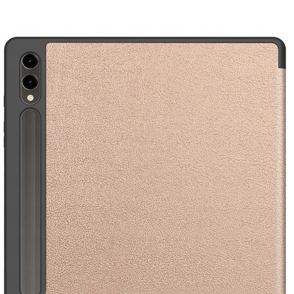 Etui Smart do Galaxy Tab S9 Ultra / S10 Ultra 14.6 X910 X916 X926, różowe złoto - ochronne z podstawką