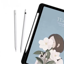 Etui Smart Pencil do iPad Air 11 M3 2025 Gen. 7 / M2 2024 Gen. 6, czarne - ochronne z podstawką