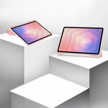 Etui SMART PENCIL do Samsung Galaxy Tab S11 11" SM-X730 SMX736 z klapką, różowe