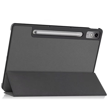 Etui Smart Case do Lenovo Tab P12 12.7 TB370 2023 / Tab P12 TB370, szare - ochronne z podstawką