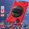 Etui pancerne Shockproof z uchwytem do Xiaomi Redmi Pad SE 8.7 2024 / Redmi Pad SE 8.7, czerwone - ochronne