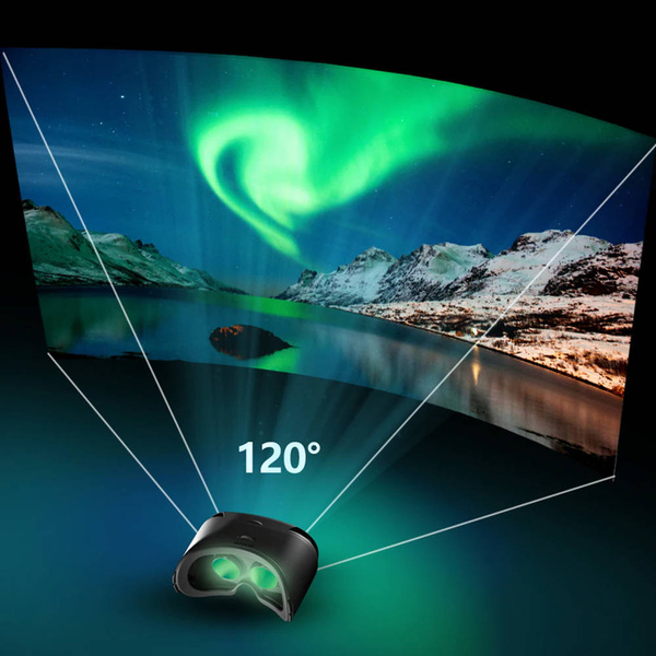 Okulary gogle wirtualna rzeczywistość 3D VR Vrg Pro X7 do telefonu max 7