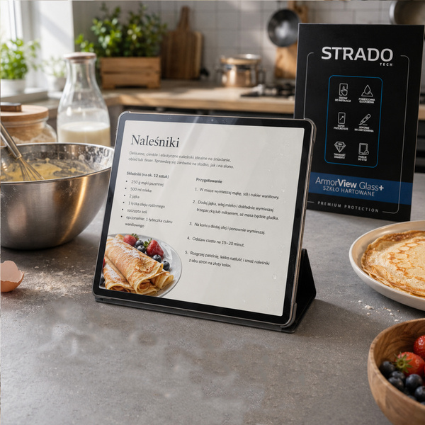Szkło STRADO ochronne hartowane 9H 2,5D do iPad Air 5 / 4 10.9 2022 / 2020