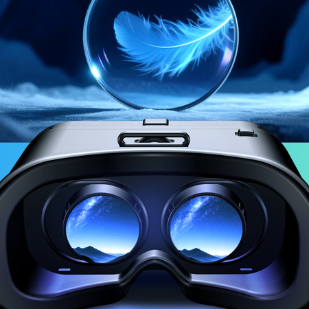 Okulary VR do telefonu VRG Q8 Wirtualna Rzeczywistość 3D Gogle Gry Filmy