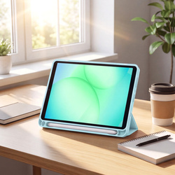 Etui Clear Pencil do Galaxy Tab A11+ 10.9 2025 X230/ X235/ X236 A9+ SM-X215/ X216, niebieskie