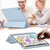 Etui Smart do iPad 10.9 2022 Gen. 10, niebieskie - ochronne z podstawką, dostęp do portów i przycisków