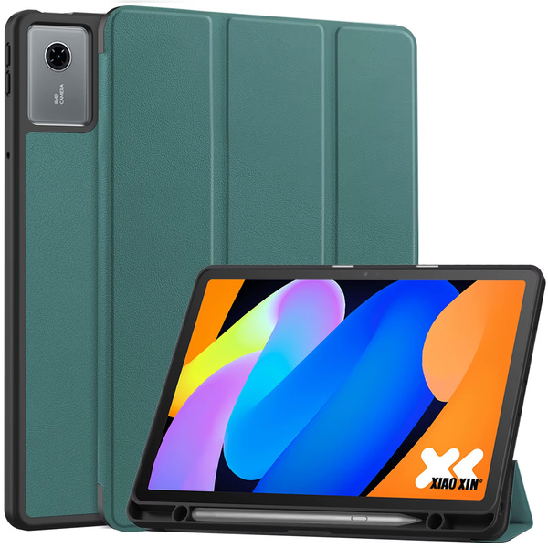 Etui z uchwytem na rysik do Lenovo Idea Tab 11 TB336FU TB336ZU ZAFR0378PL, zielone