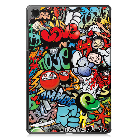 Etui Graphic Galaxy Tab A11+ / A9+ - Graffiti