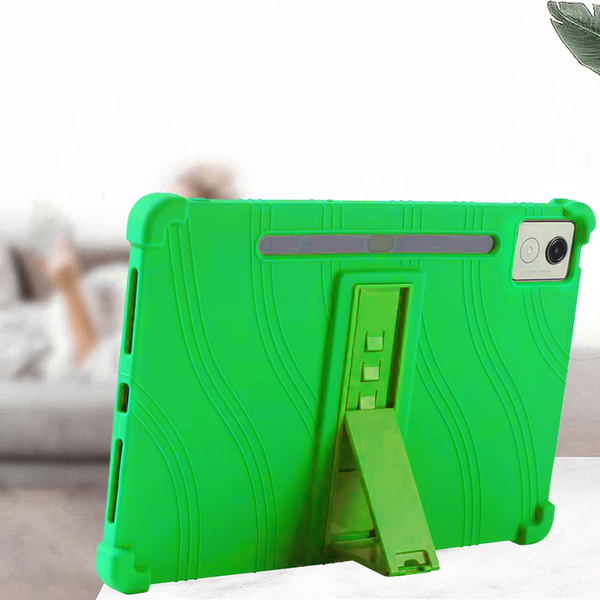 Etui pancerne Armor do Lenovo Idea Tab Pro / Pro MT 12.7 12 / Pro MT 2025, zielone - ochronne z podstawką