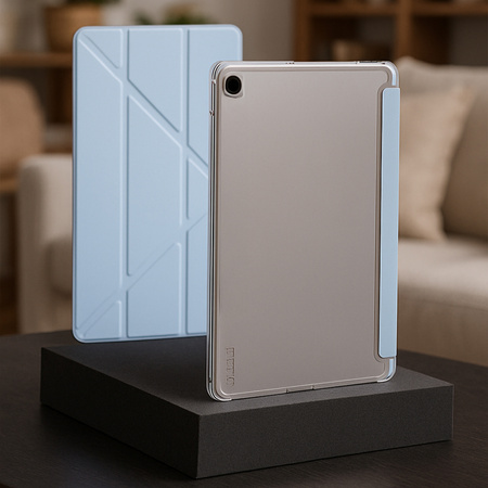 Etui Clear Trifold Galaxy Tab S6 Lite 22/24 - Blue