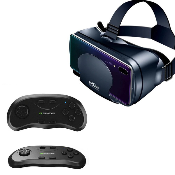 Zestaw Okulary 3D VR Vrg Pro + Gamepad Shinecon B01 - do smartfona na filmy i gry