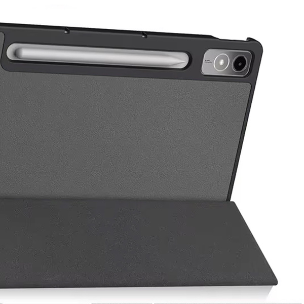 Etui Smart Case do Lenovo Tab P12 12.7 TB370 2023 / Tab P12 TB370, szare - ochronne z podstawką