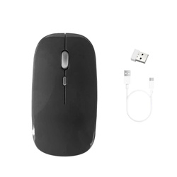 Myszka Bezprzewodowa mysz komputerowa Bluetooth 2.4G Sensor Optyczny, czarna