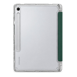 Etui Trifold do Galaxy Tab S10 Lite 10.9/ S10 FE/ S9 FE/ S9/ S8 z miejscem na rysik - zielone