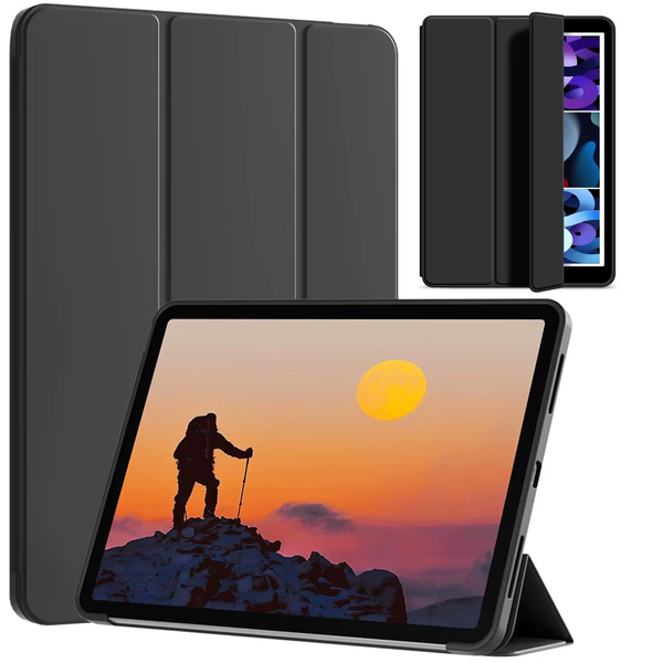 Etui Smart z magnetyczną z klapką do Xiaomi Redmi Pad SE 8.7 2024, czarne - ochronne z podstawką
