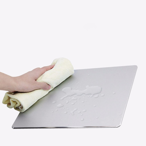Aluminiowa podkładka pod myszkę do komputera Apple antypoślizgowa cienka, srebrny