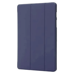 Etui Smart do Lenovo Idea Tab Pro / Pro MT 2025, granatowe - ochronne z podstawką, dostęp do portów i przycisków