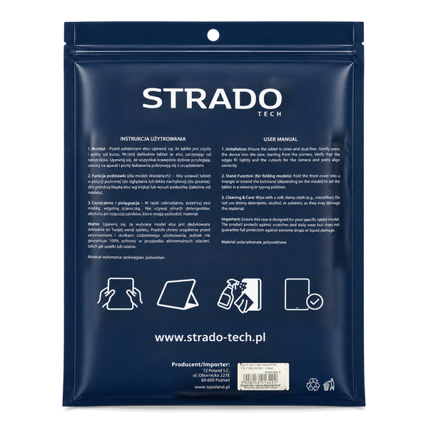 Etui Smart do Xiaomi Pad 7 / 7 PRO / Pad 8 / 8 PRO / Pad 9 z klapką i podstawką - zielone