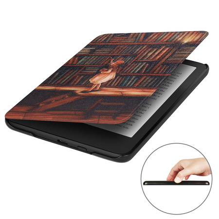 Etui graficzne Kindle Paperwhite 6/ Colorsoft/ Signature Edition- Library Girl