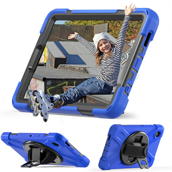 Etui pancerne Shockproof do Samsung Galaxy Tab A9 8 / 8.7 2023, niebieskie - ochronne