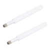 2x LTE antenna white for Huawei B593 E5186 B525 - antenna set to improve signal and coverage
