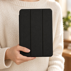 Etui Smart do Galaxy Tab A11 X135/X133 A9 SM-X115/SM-X110 z klapką - czarne