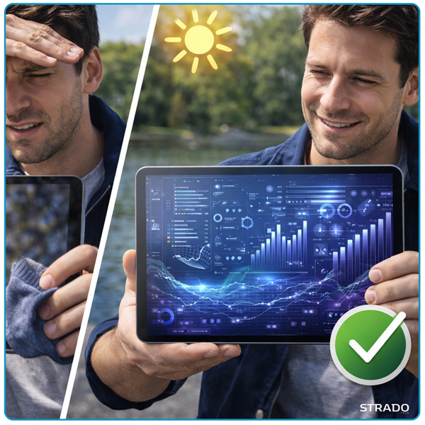 Szkło hartowane matowe do Lenovo Tab 10.1 2025 - ochrona ekranu 9H, pełne pokrycie, oleofobowe