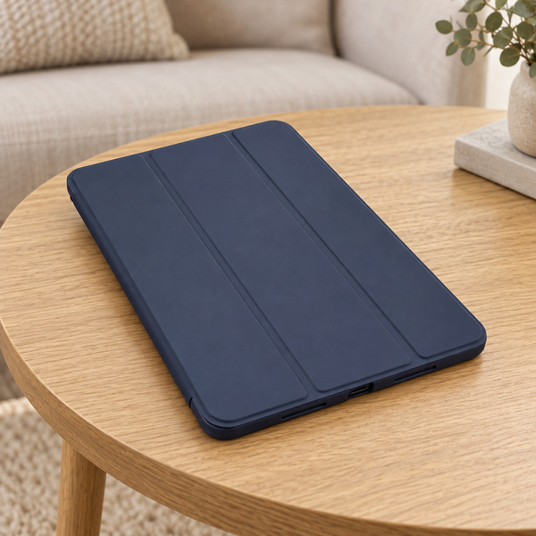 Etui Smart do Xiaomi Pad 7 / 7 PRO / Pad 8 / 8 PRO / Pad 9 z klapką i podstawką - granatowe