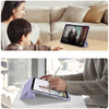 Etui Graficzne do Apple iPad 10.9 2022 Gen 10 / 11 2025 A16 Gen 11 z klapką, fioletowe - ochronne z podstawką