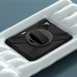 Etui pancerne Armor do Xiaomi Pad 7 / 7 PRO / Pad 8 / 8 PRO / Pad 9 z uchwytem - czarne