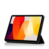 Etui Smart do Xiaomi Redmi Pad SE 11 2023, czarne - ochronne z podstawką, dostęp do portów i przycisków