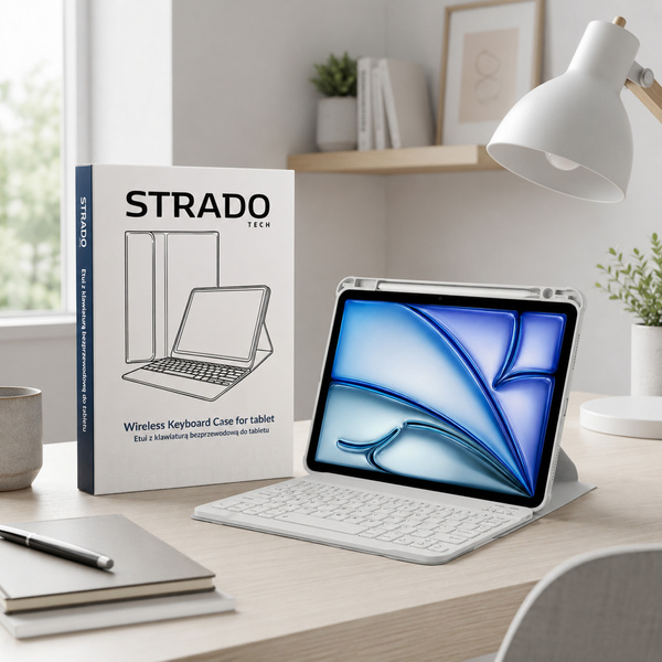 Etui klawiatura 360 iPad Air 11 M3 25/11 M2 Grey