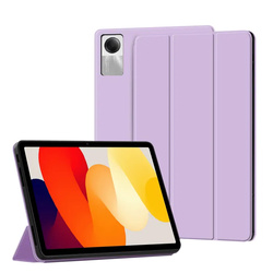Etui Smart do Xiaomi Redmi Pad SE 11 2023, fioletowe - ochronne z podstawką, dostęp do portów i przycisków