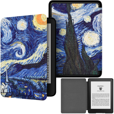 Etui graficzne Kindle Paperwhite 6/ Colorsoft/ Signature Edition- Starry Sky