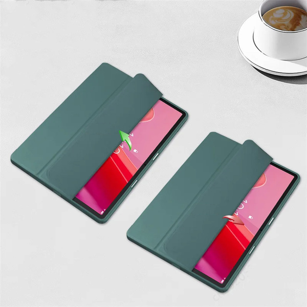 Etui Crystal case do Lenovo Tab M11 10.95 11 / 11 TB330, zielone - ochronne z podstawką