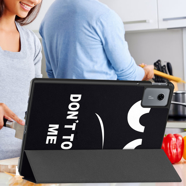 Etui Graficzne do Lenovo Idea Tab 11 z klapką - ochronne z podstawką