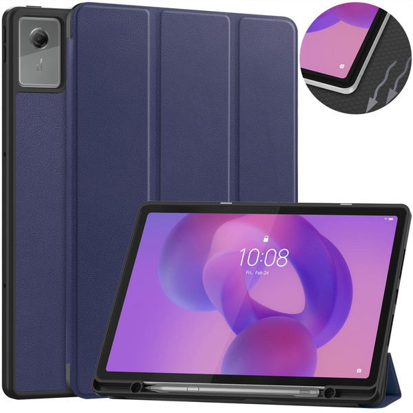 Etui do Lenovo Idea Tab Plus 12.1 2025 slot na rysik - ochronne z podstawką