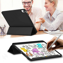 Etui Smart do iPad 10.9 2022 Gen. 10, czarne - ochronne z podstawką, dostęp do portów i przycisków