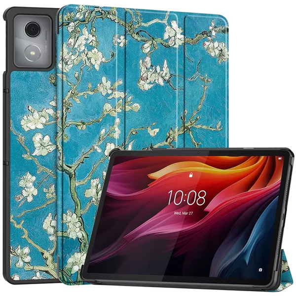 Etui Graficzne z klapką do Lenovo Tab K11 Plus 11.45 / Lenovo K11 Plus - ochronne z podstawką