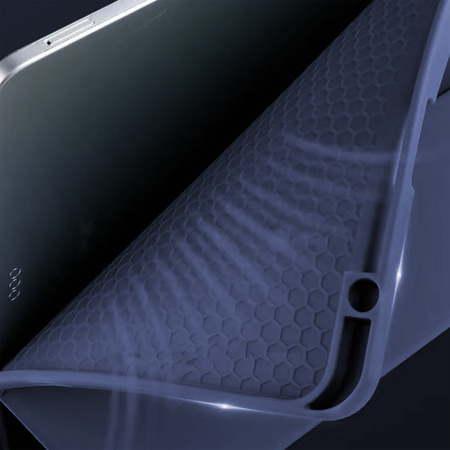 Etui Smart Pencil do Apple Pad 10 10.9 2022 / 11 A16 2025 , granatowe - ochronne, miejsce na rysik