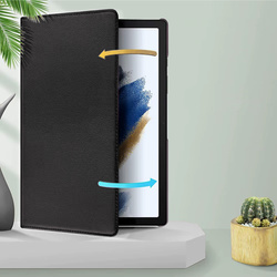 Etui Obrotowe 360 do Lenovo Tab M10 10.1 2022 3 Gen / Tab M10 Plus 2022 3-generacja, czarne - ochronne z podstawką