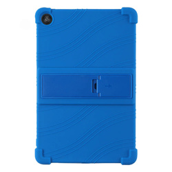 Etui Armor do T-Mobile T Tablet 2 10.1 5G 2025 pancerne, niebieskie - ochronne z podstawką